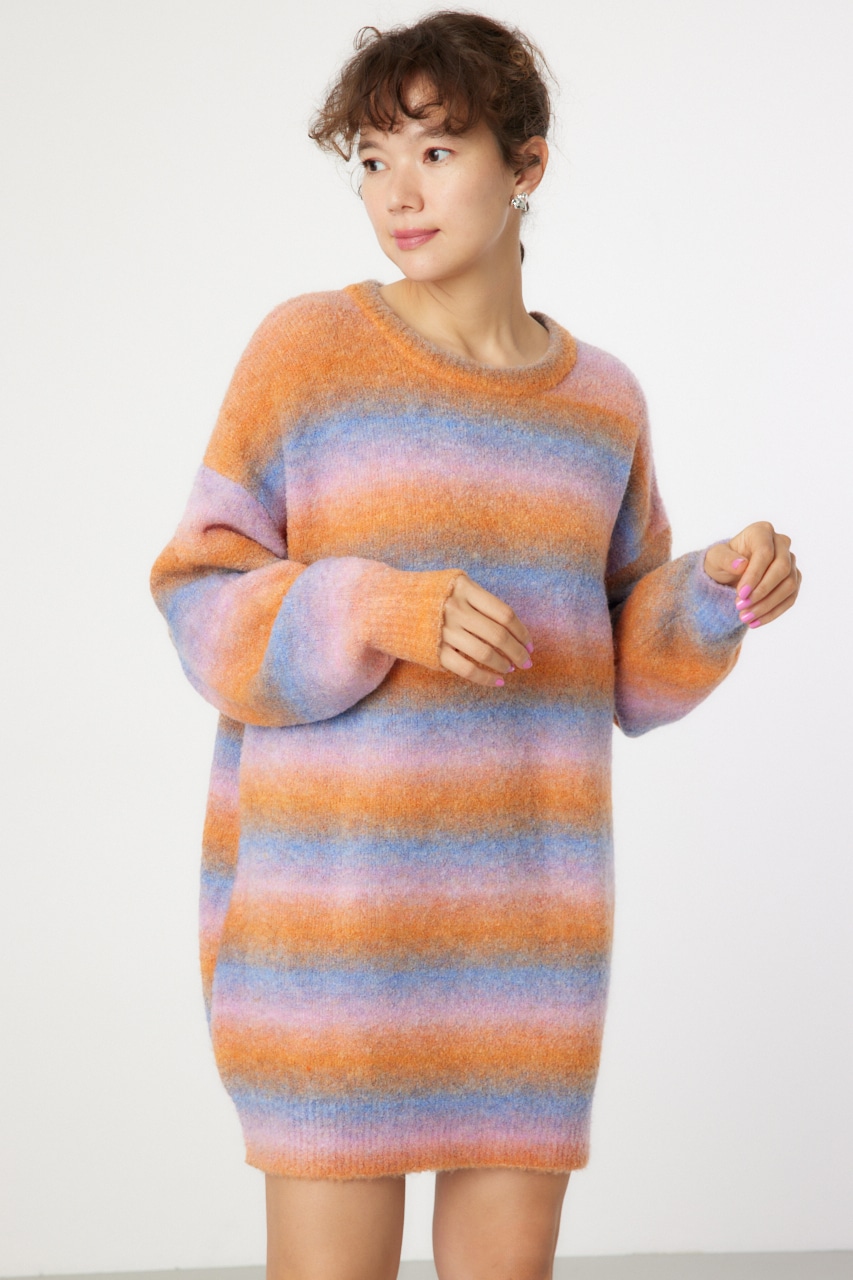 RODEO CROWNS WIDE BOWL | グラデーションニットワンピース