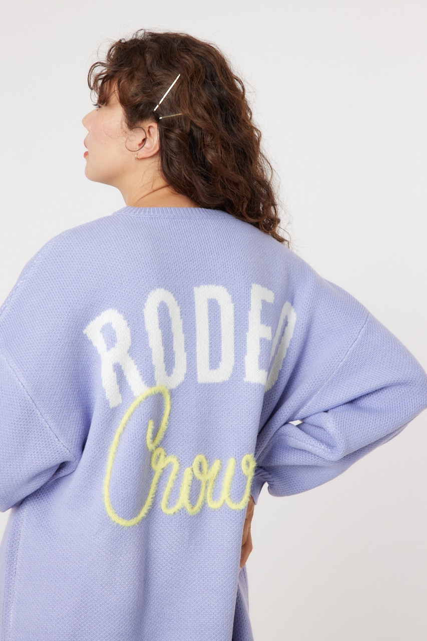 RODEO CROWNS WIDE BOWL | COLOR CHAIN ロゴニットワンピース