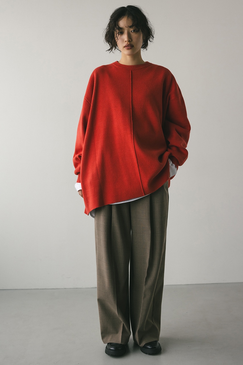 STYLEMIXER | ボクシーオーバーサイズニット (ニット ) |SHEL'TTER