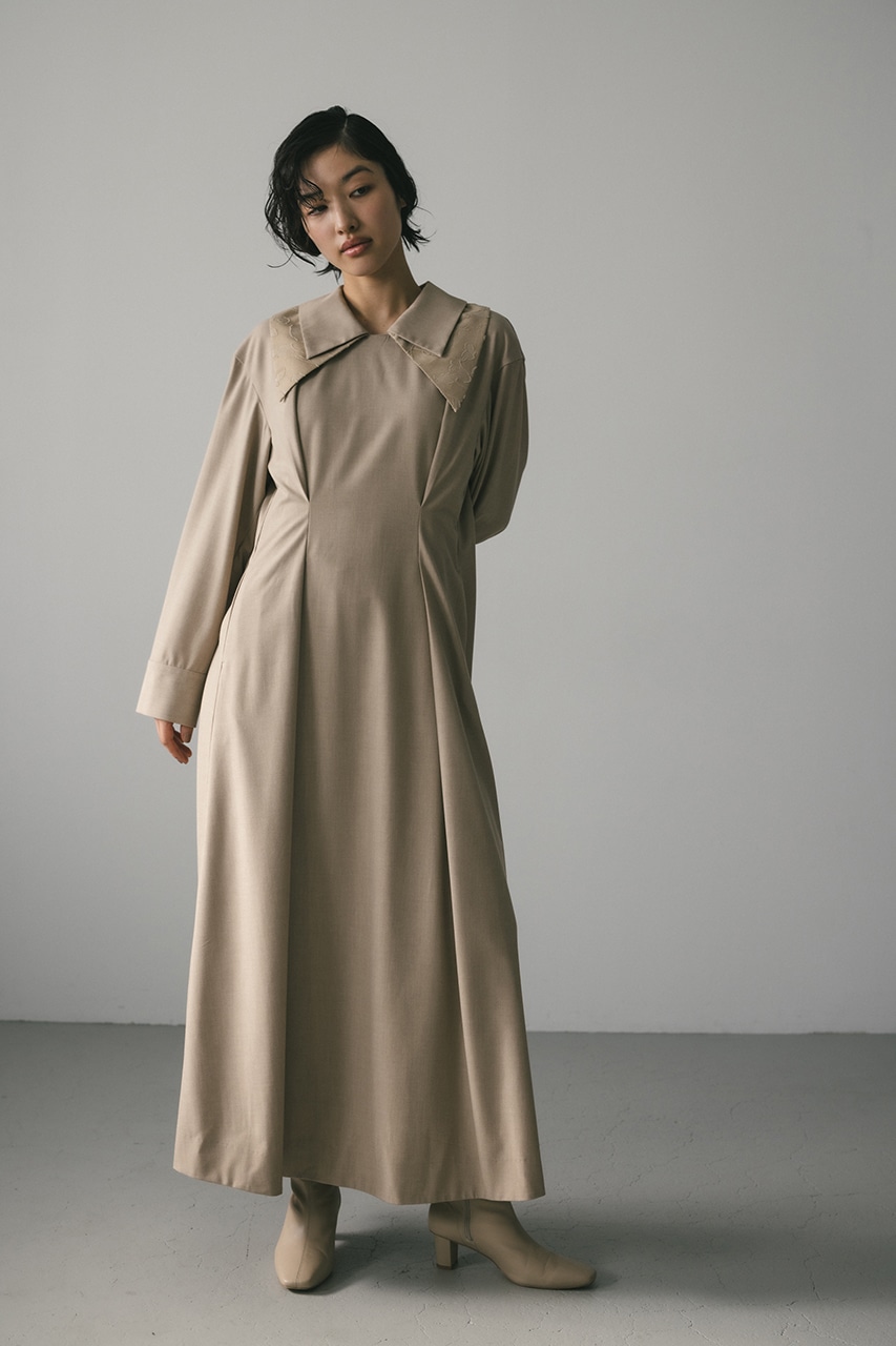 STYLEMIXER | ダブルカラーワンピース (ワンピース(ロング） ) |SHEL