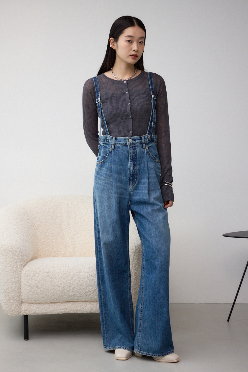 AZUL BY MOUSSY | サスツキデニムワイドパンツ (ワイド ) |SHEL'TTER