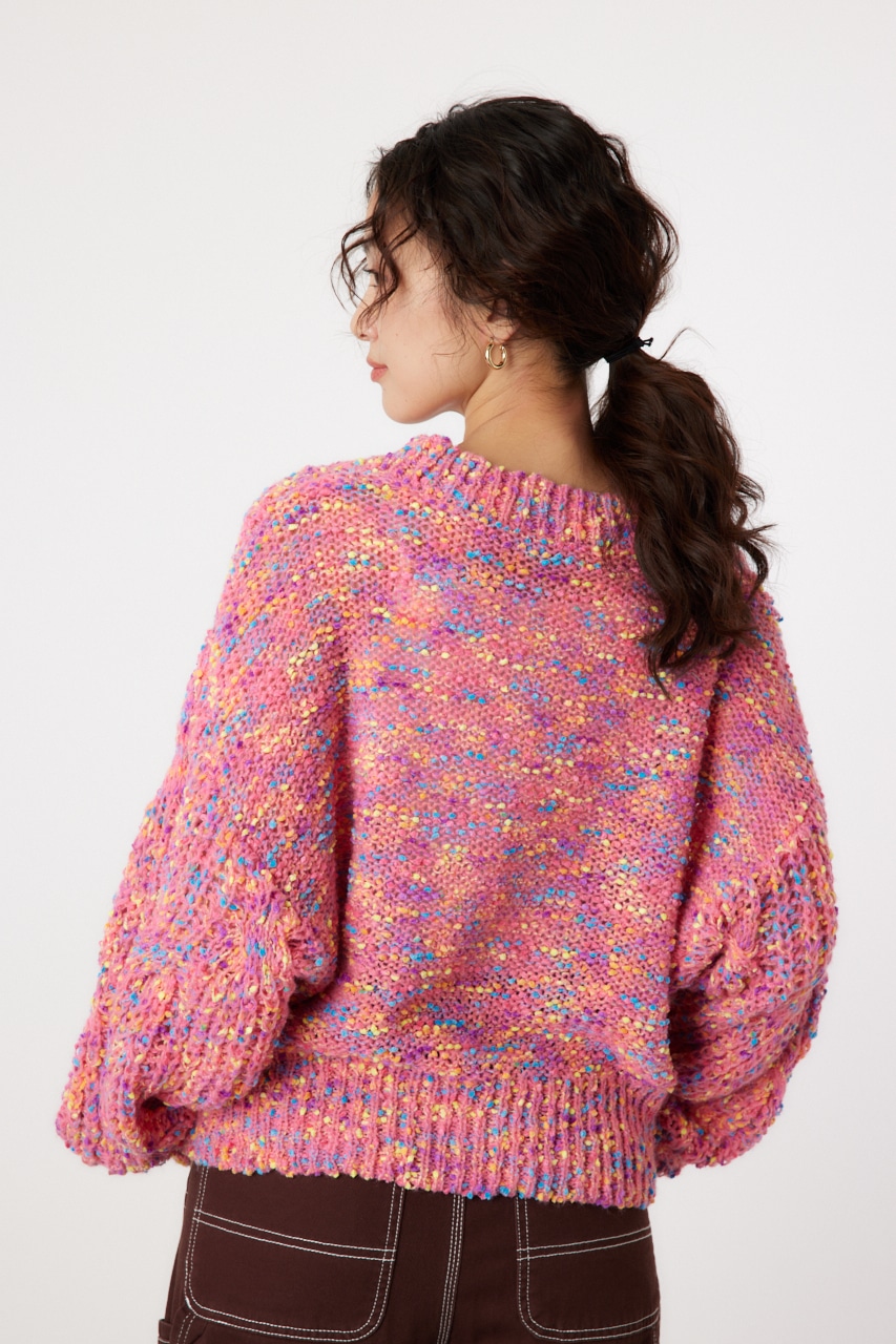 RODEO CROWNS WIDE BOWL | マルチカラーネップニット (ニット ) |SHEL