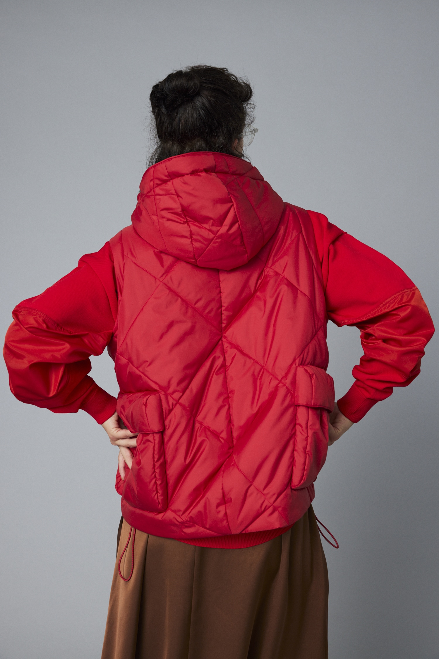 HeRIN.CYE | Solid body pocket vest (ベスト ) |SHEL'TTER WEBSTORE