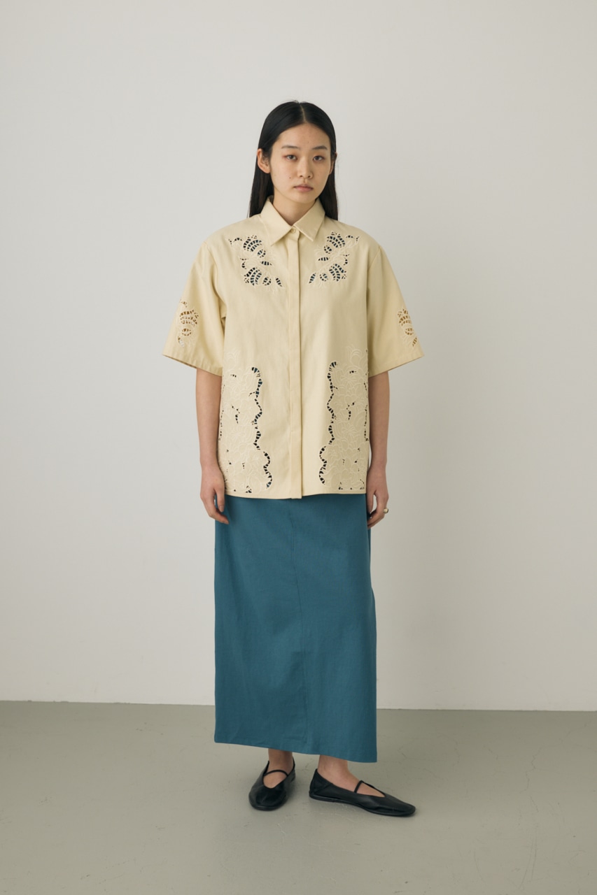 M_ | カットソーワンピース オーガニックコットン使用 (ワンピース