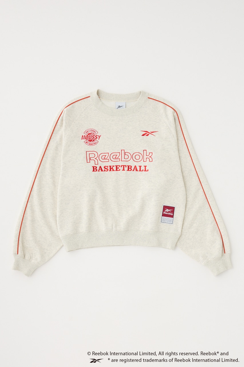 MOUSSY | REEBOK PIPING SWEAT プルオーバー (スウェット・パーカー