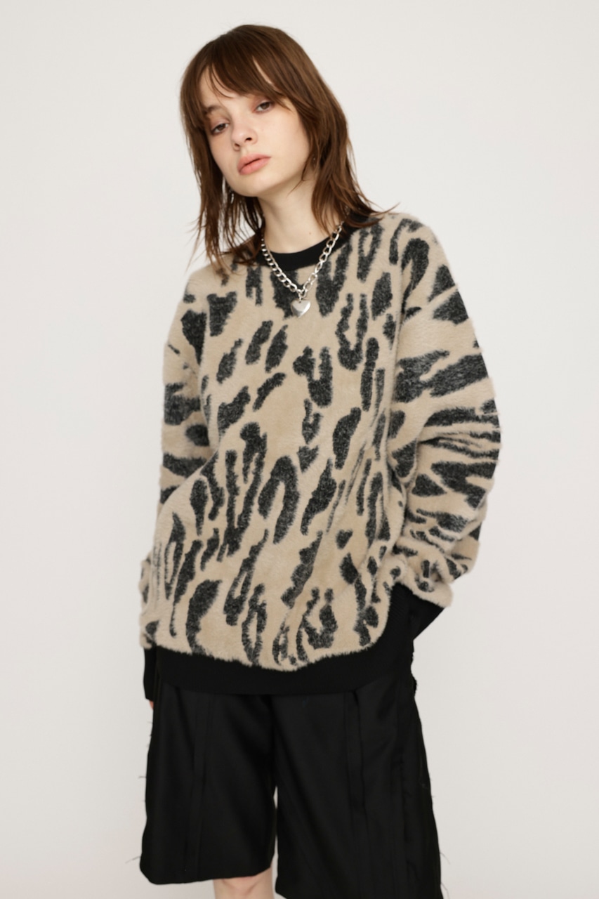 SLY | LEOPARD MOLLE JQ トップス (ニット ) |SHEL'TTER WEBSTORE