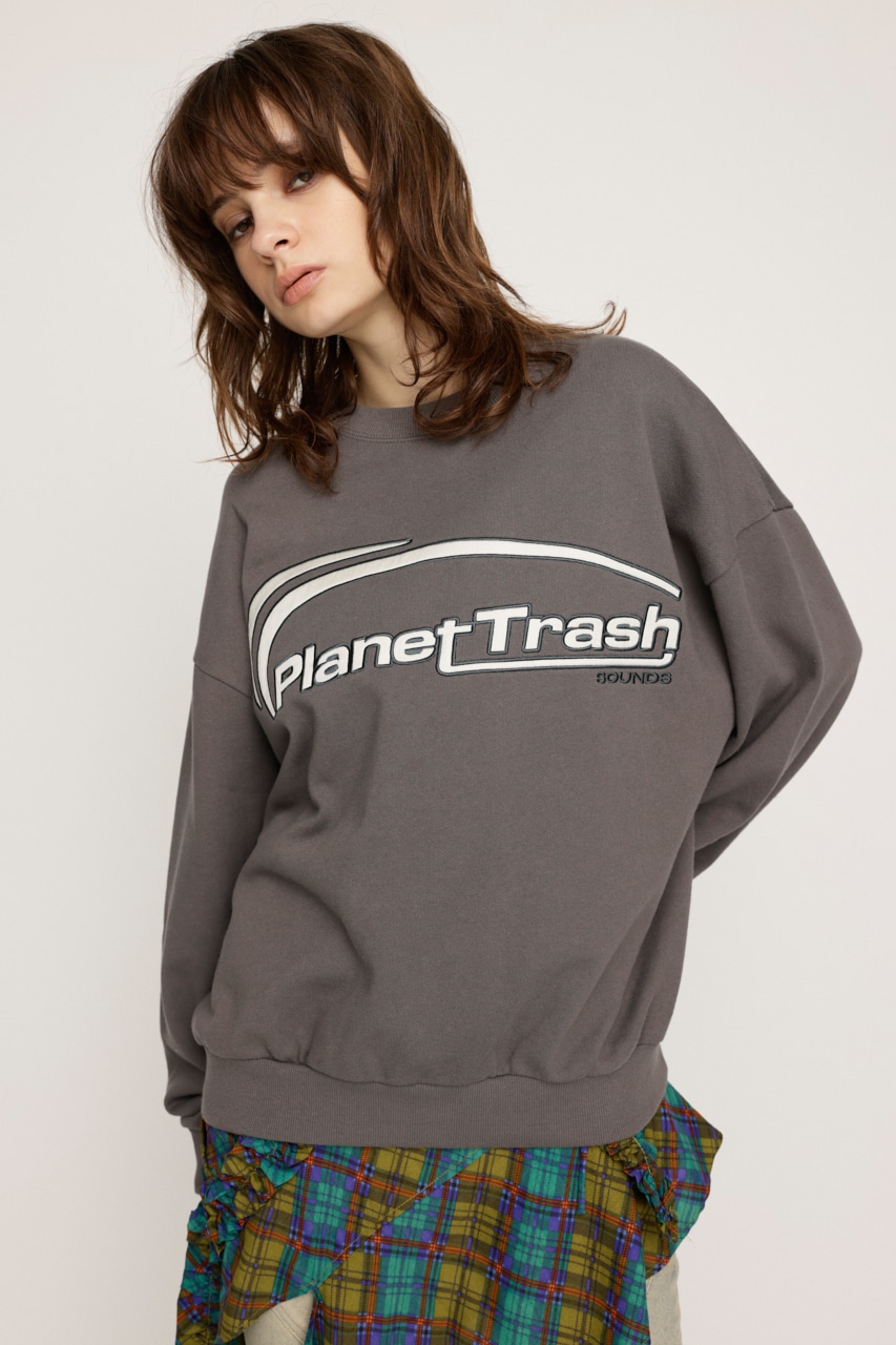 SLY | LOGO STITCH SW トップス (Tシャツ・カットソー(長袖) ) |SHEL