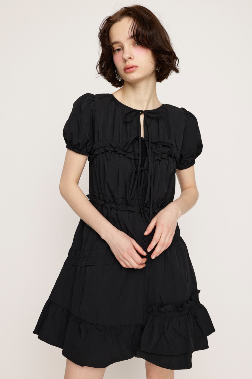 SLY | FRILL 2WAY MINI ワンピース (ワンピース(ミニ・ミディアム