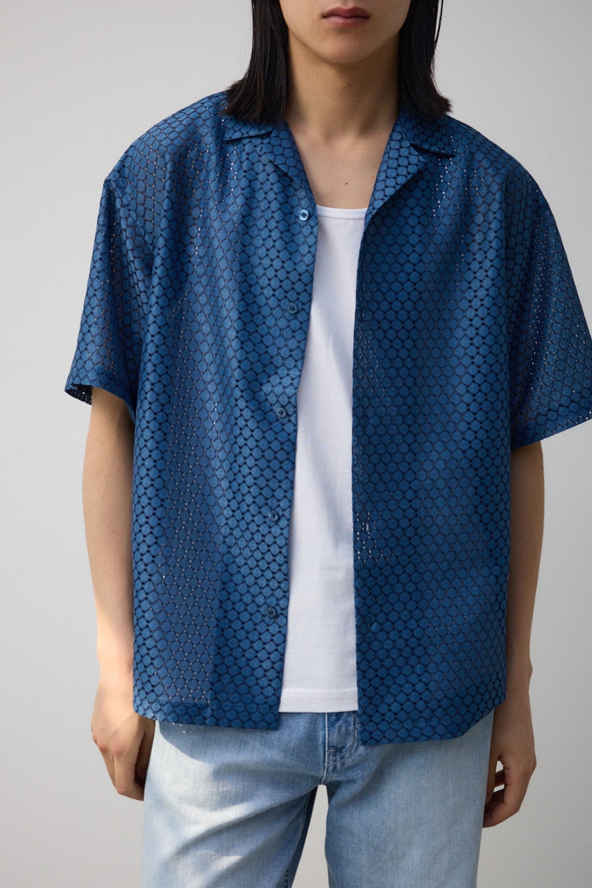 AZUL BY MOUSSY | シアーレースシャツ (シャツ・ブラウス ) |SHEL'TTER