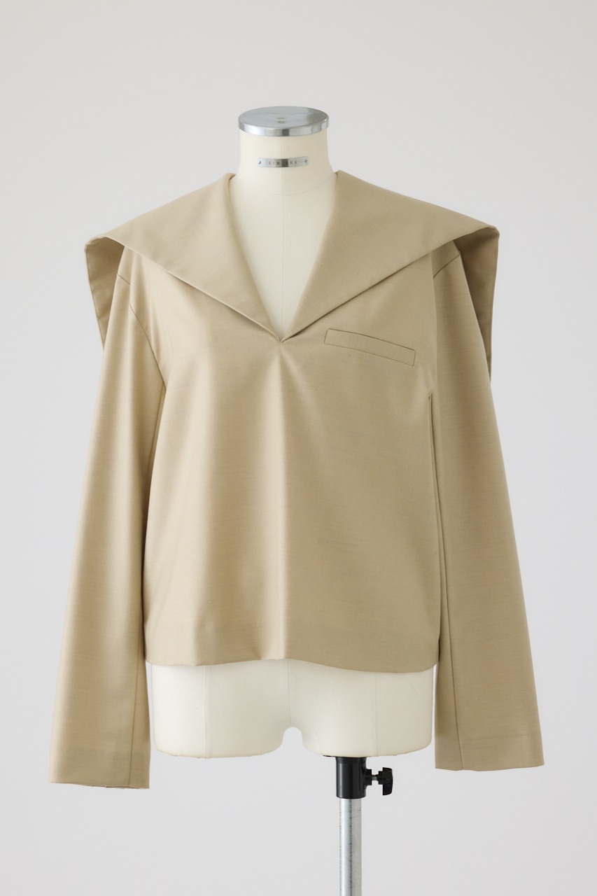 RIM.ARK | Sailor collar JK like tops (SHIRTS & BLOUSES ) |RIM.ARK