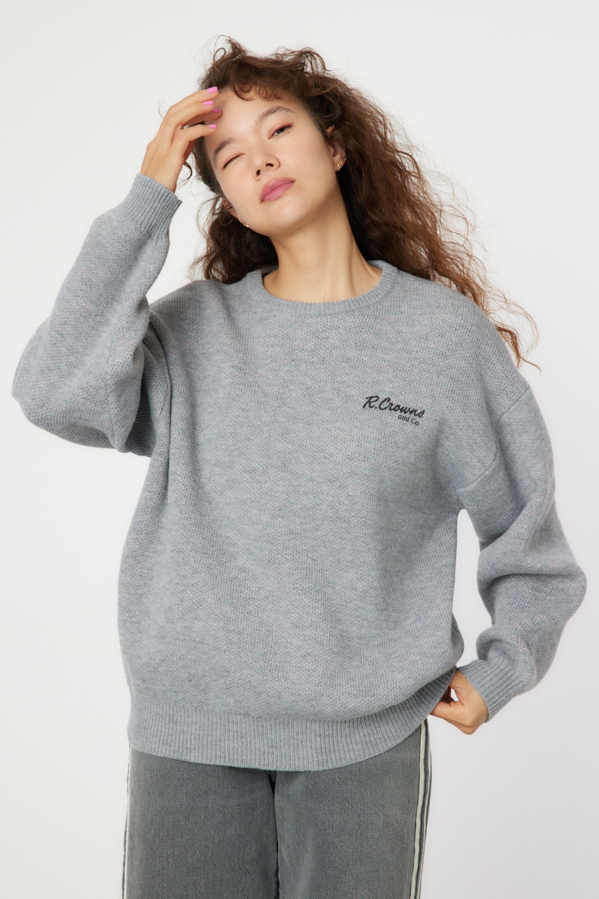 RODEO CROWNS WIDE BOWL | MIX COLOR LOGOニットトップス (ニット