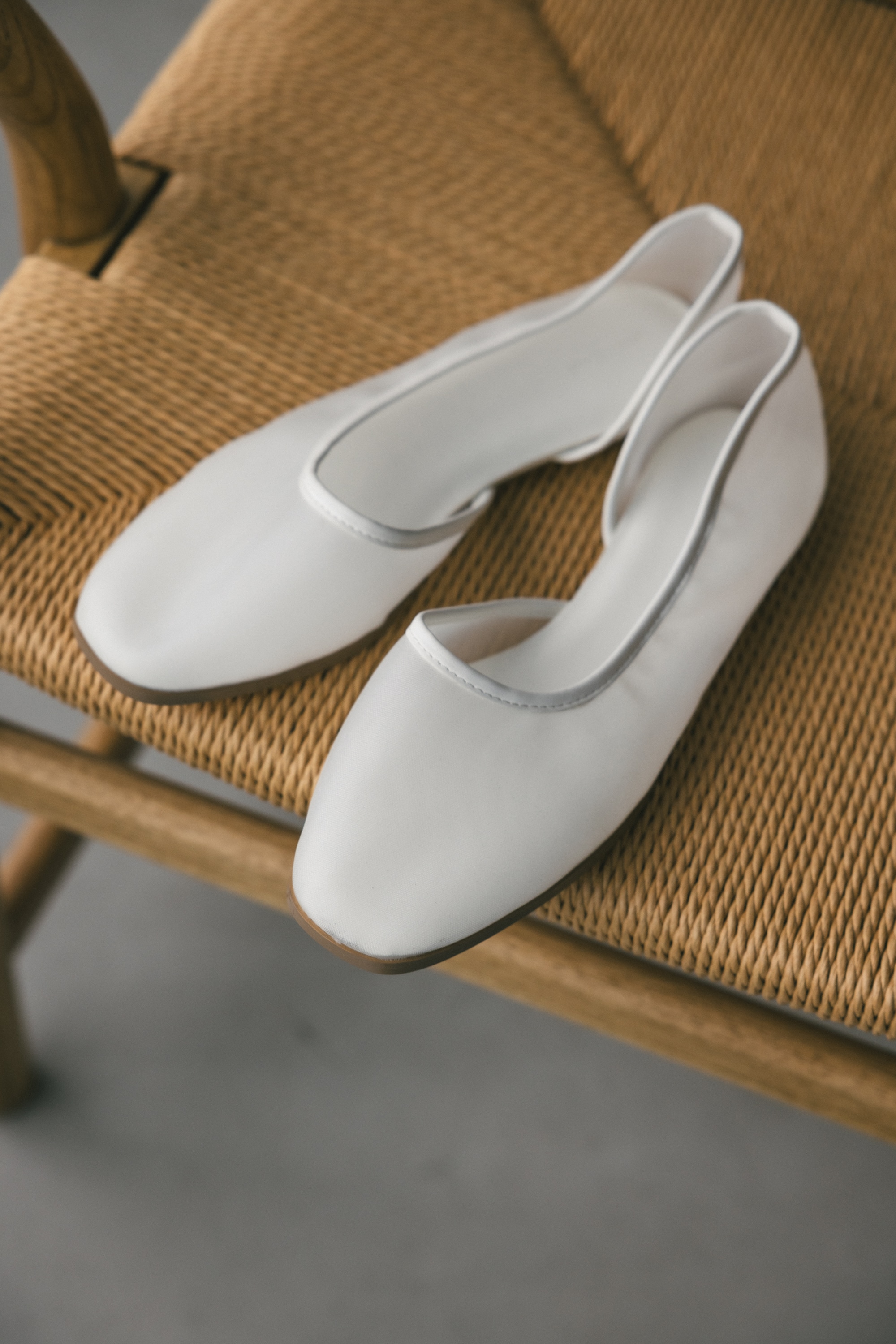 STYLEMIXER | メッシュフラットシューズ (スリッポン・フラット