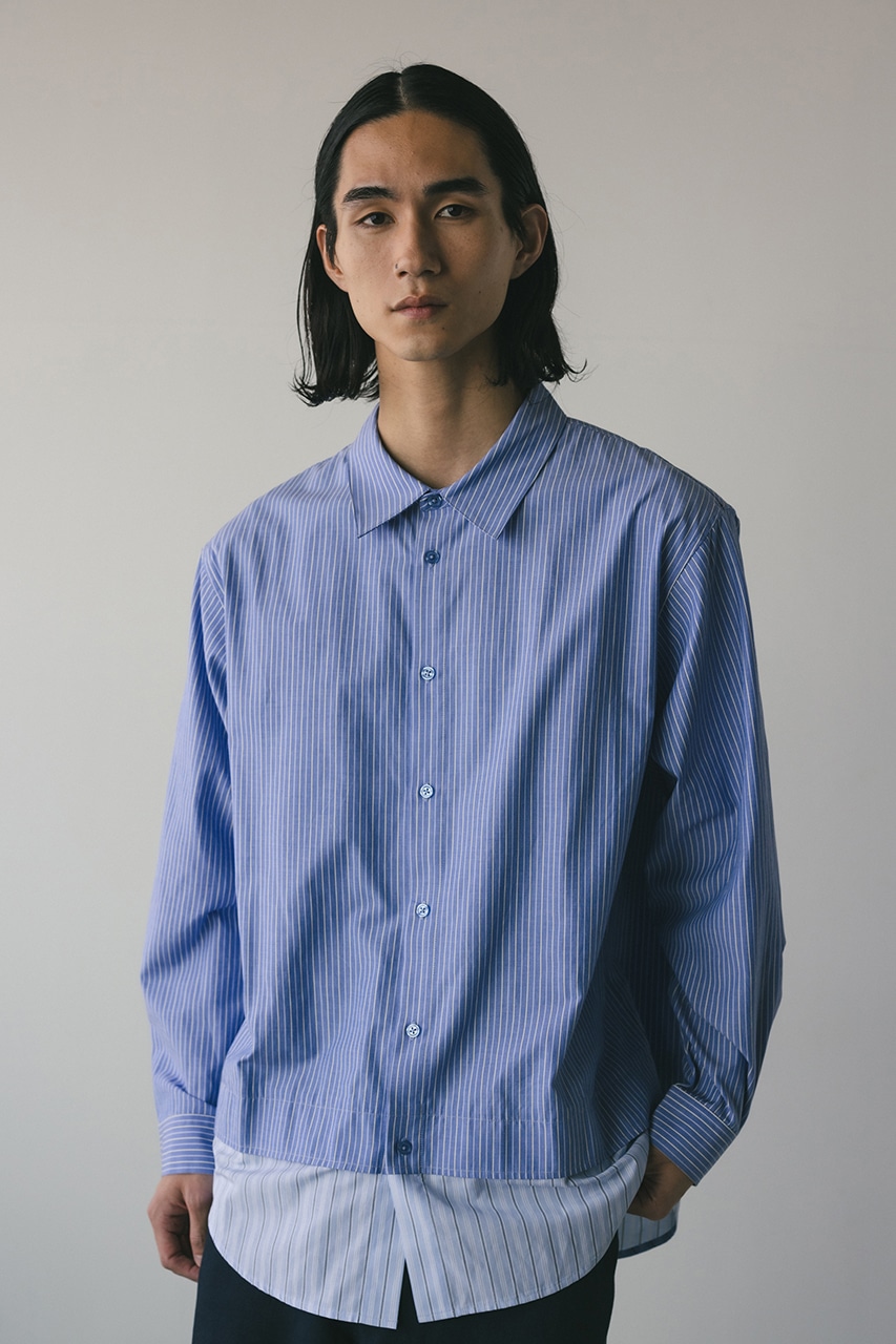 STYLEMIXER | ストライプレイヤーシャツ (シャツ・ブラウス ) |SHEL