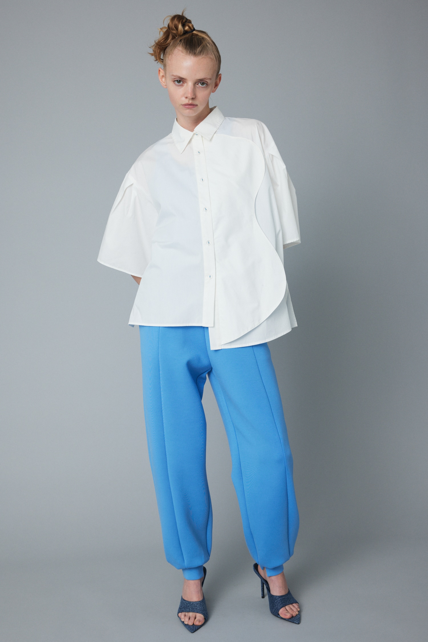 HeRIN.CYE | Feels center switching pants (パンツ ) |SHEL'TTER WEBSTORE