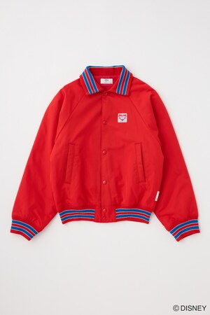 Disney SERIES CREATED by MUS | MD BACKWARDS バーシティジャケット