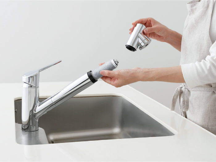 蛇口一体型浄水器 クローレ JY296シリーズ takagi ekrea Parts