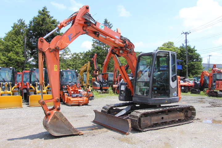 中古油圧ショベル 日立建機 ZX75UR-3 クレーン仕様 エルピダあおば