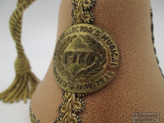 Reuge Music Box Mothers Day Bell 1977 Swiss Made Wind Up | El