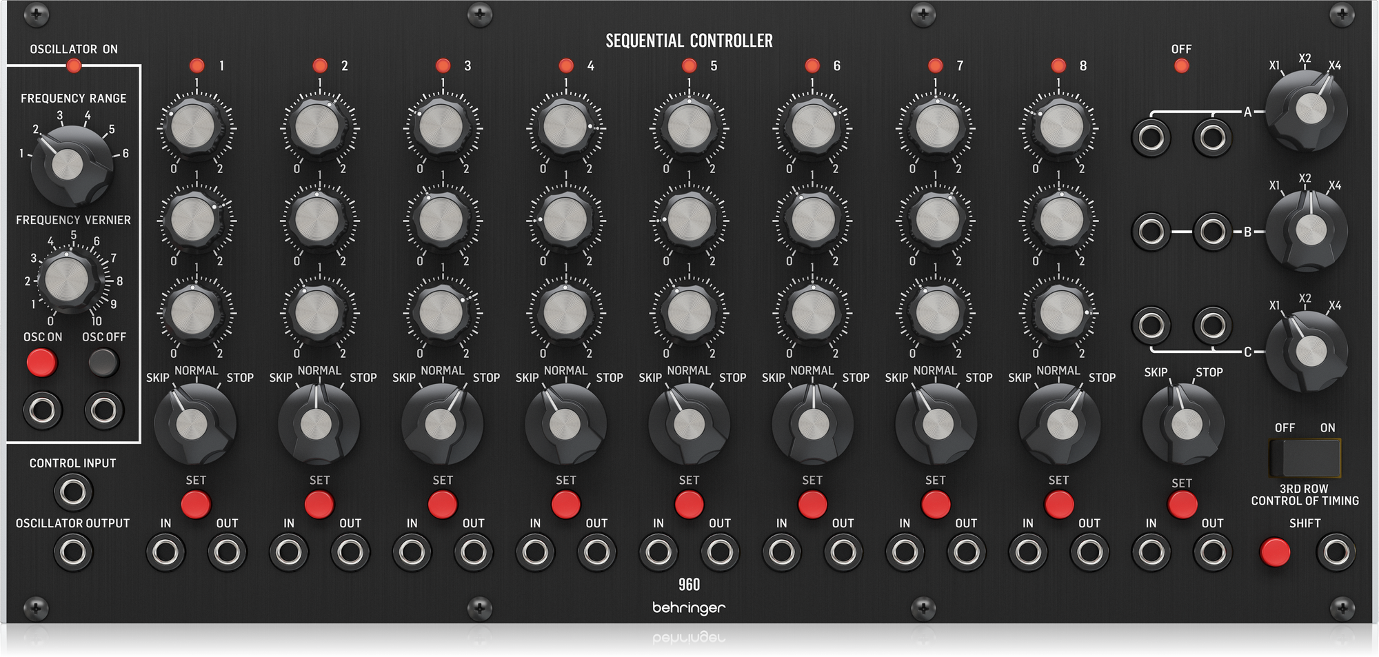960 SEQUENTIAL CONTROLLER - 製品一覧 - ベリンガー公式ホームページ