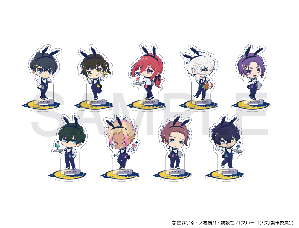 TVアニメ「ブルーロック」×mixx garden 2024 第2弾 ちびキャラアクリル