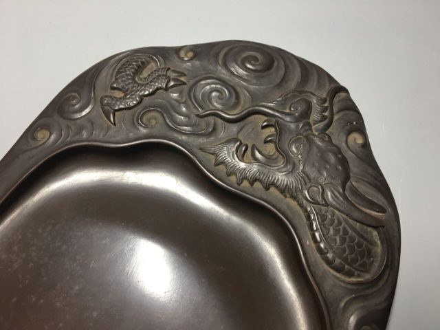 崎川羊堂の紅渓石硯、印材など書道具を買い取り致しました。｜栄楽堂