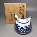 備前焼 金重道明 而妙斎書付 沓形茶碗 買取参考価格 ｜骨董品買取 栄楽堂