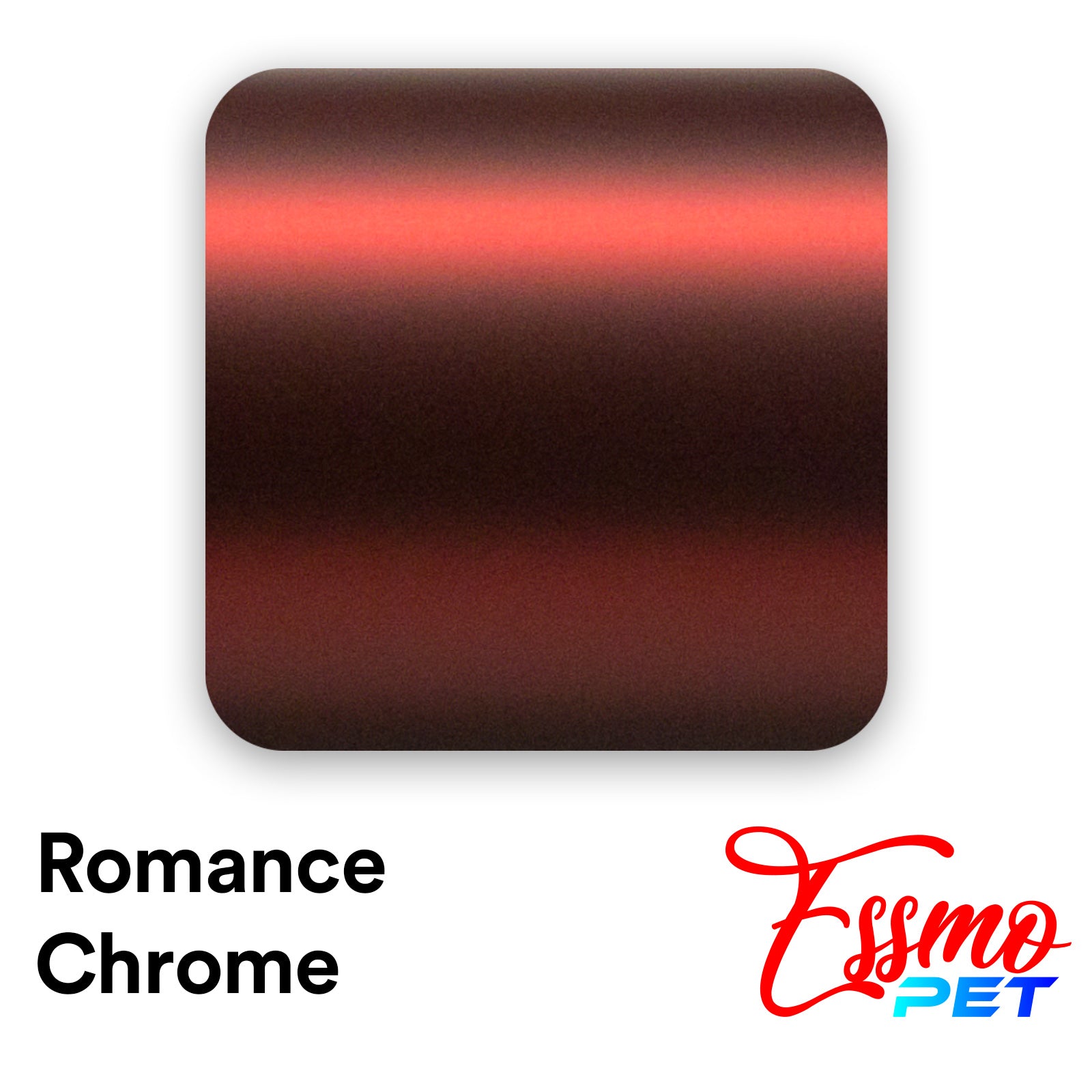PET Romance Chrome Dark Red Vinyl Wrap – Essmo Vinyl