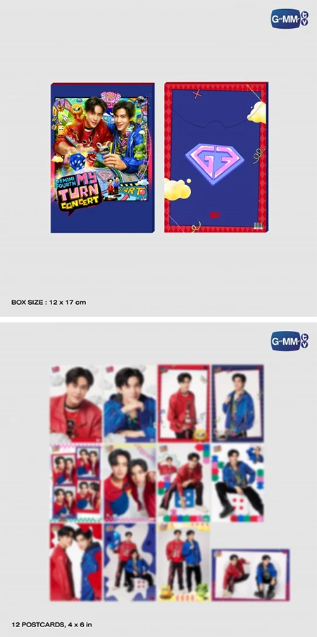 Gemini & Fourth : My Turn Concert - Postcard Set @ eThaiCD.com