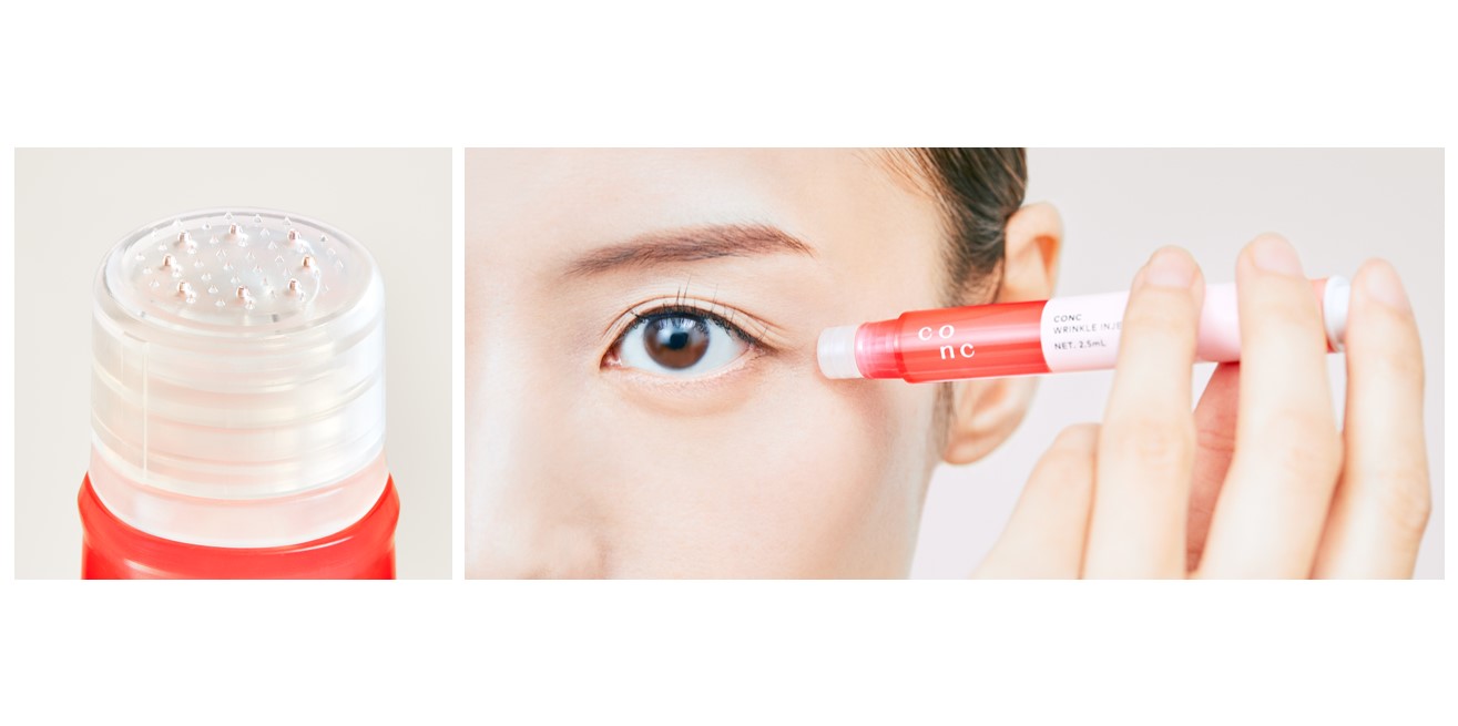 ノック注入型マイクロニードル美容液 「CONCリンクル インジェクション