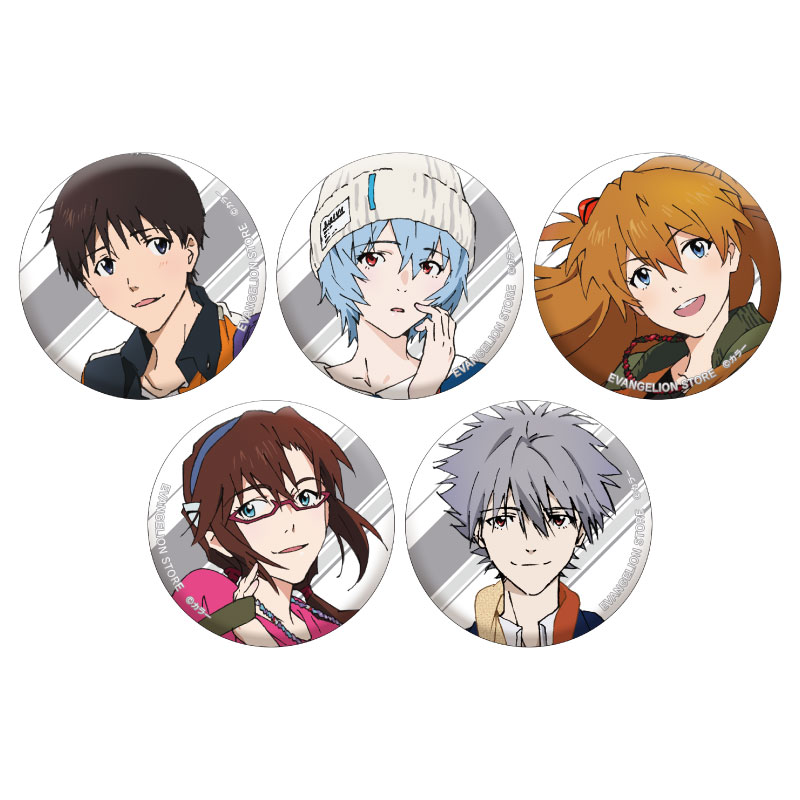 EVANGELION STORE 20周年を記念した缶バッジセット(11種)が登場！！