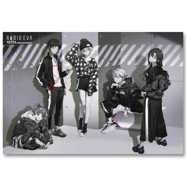 受注生産品】RADIO EVA 587 EVA Canvas Art （illustration）/RADIO