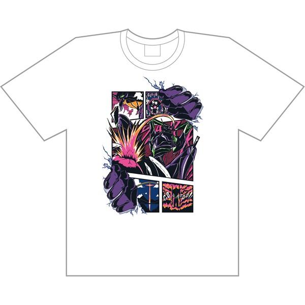 EVA STORE オリジナル アメコミ風 Tシャツ/白