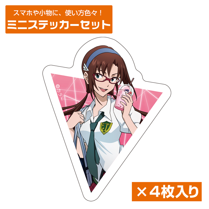 エヴァンゲリオン描きおろし式波・アスカ・ラングレー65mm缶バッジ制服