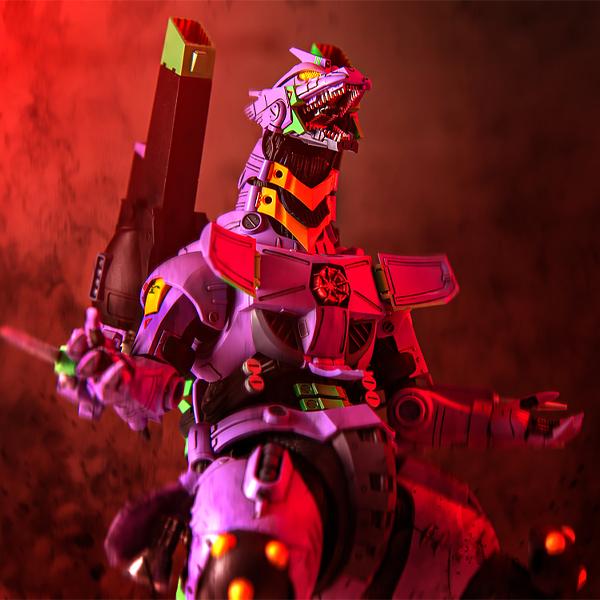 EVA GLOBAL】ゴジラ対エヴァ3式機龍 エヴァ初号機カラーVer.プラモデル