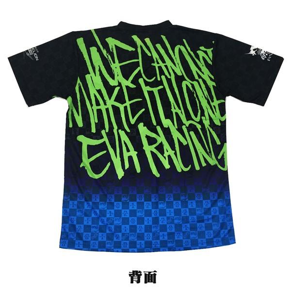 エヴァンゲリオンレーシング【2016】速乾Tシャツ（初号機JUMP・黒