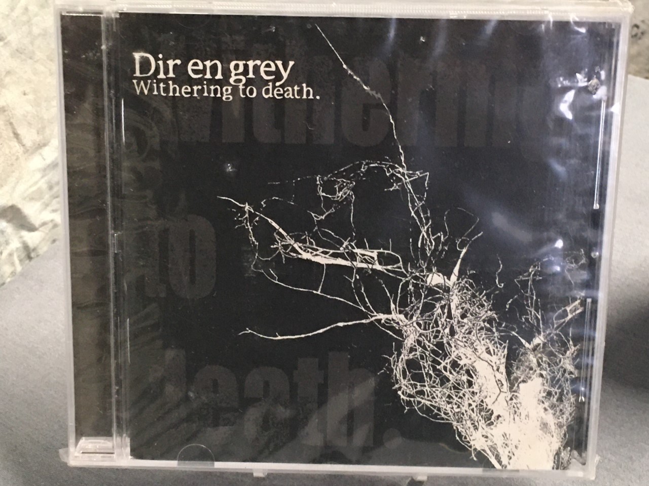 Dir en Grey CD - Withering to Death - Eventeny