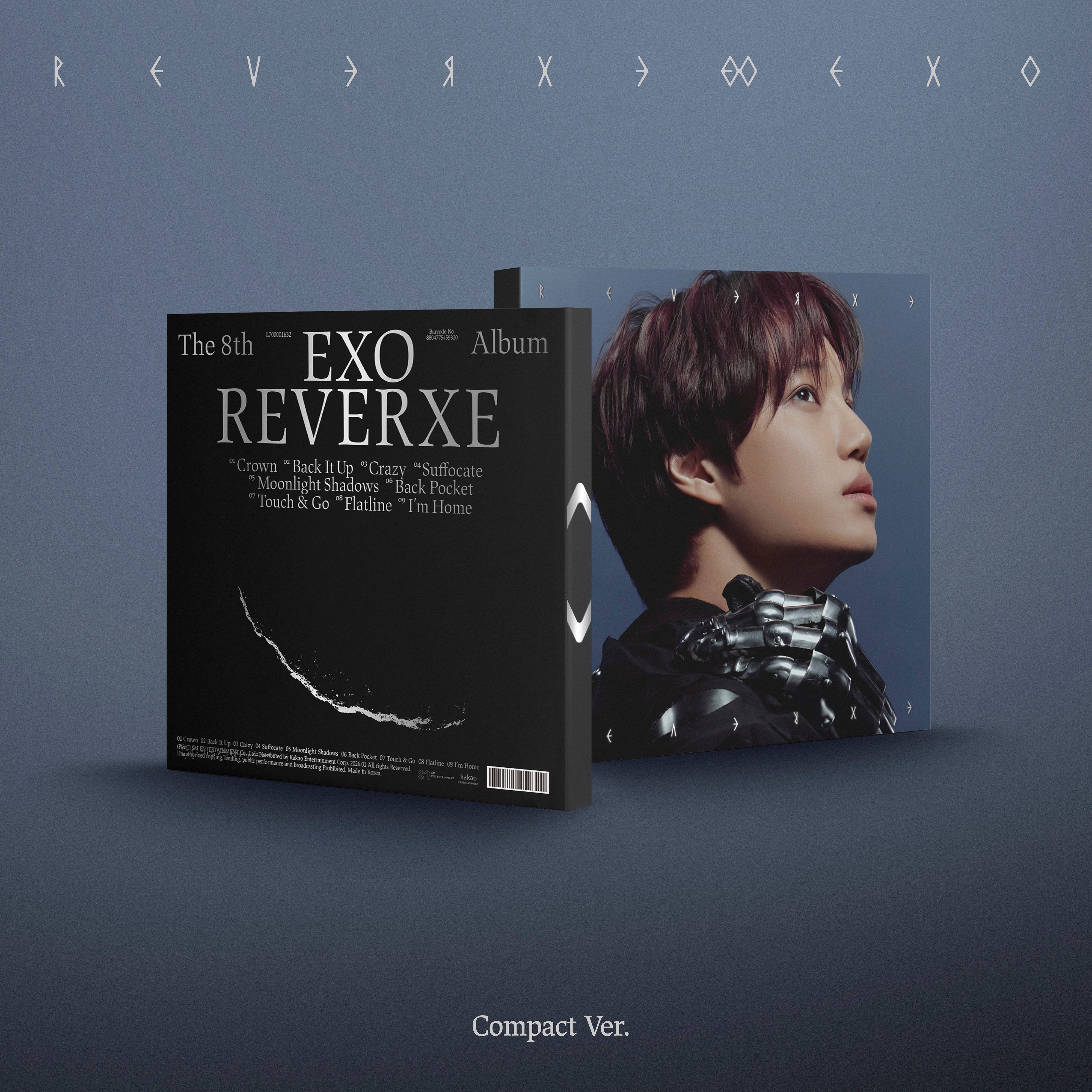 EXO (엑소) THE 8TH ALBUM - [REVERXE] (Compact Ver. +EXCLUSIVE