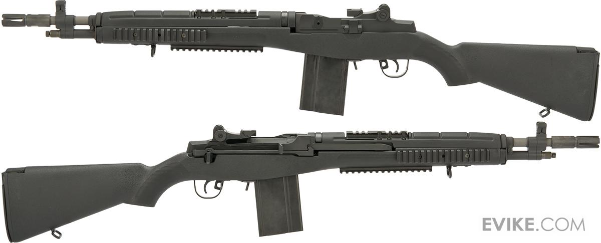 G&P M14 Scout/Recon Advanced Airsoft AEG Sniper Rifle - Black