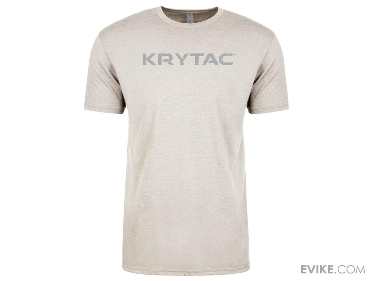 Krytac Distressed Logo T-Shirt (Color: Sand / Large) | Evike.com