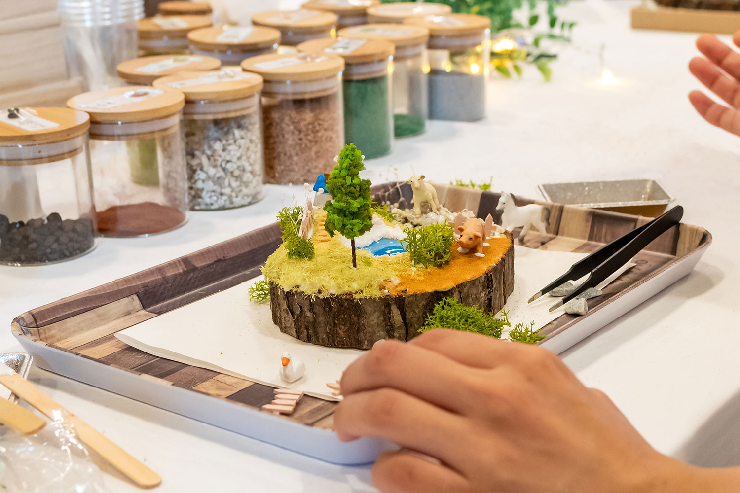おもいで箱〜ジオラマの制作体験〜｜和楽日｜那須の宿泊・日帰り・観光