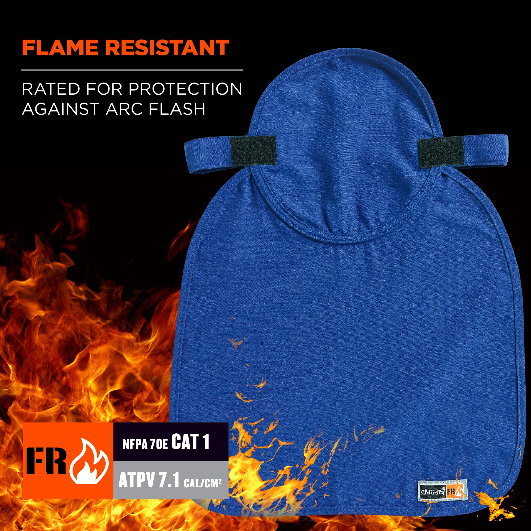 FR Cooling Neck Shade Hard Hat Insert | Ergodyne