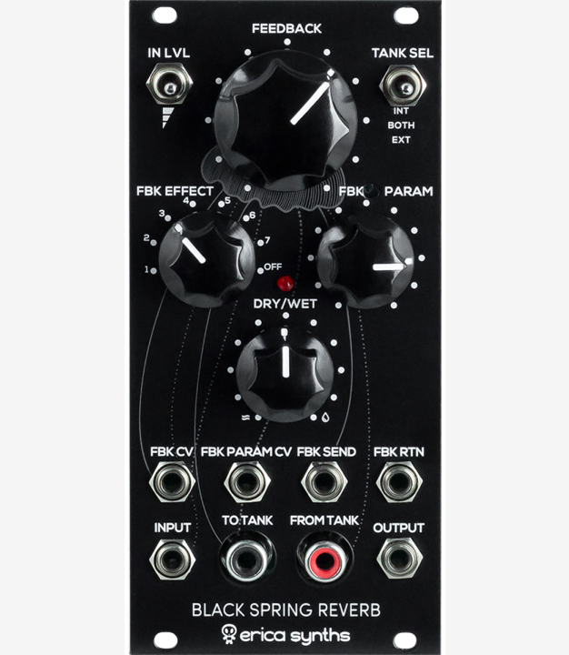 Black Spring Reverb - Erica Synths