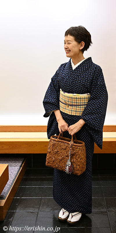 木綿を楽しむ 『着物・呉服えり新』