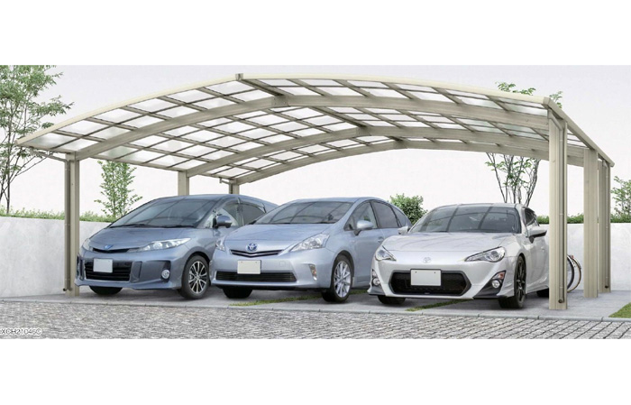 レイナトリプルポートグラン（基本＋ハーフ）セット｜門扉, フェンス