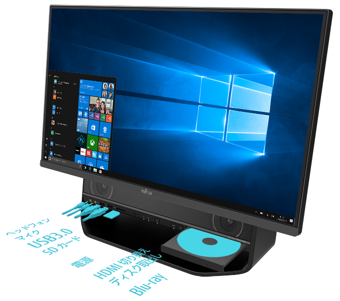 今までに発表した主な製品（27型ワイド デスクトップパソコン（PC