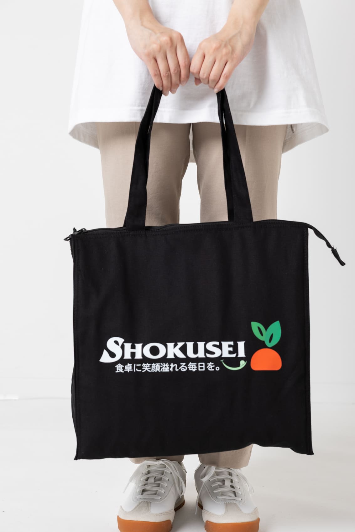 キャンバススクエア保冷トート（M）[MARKLESS STYLE TR-0869