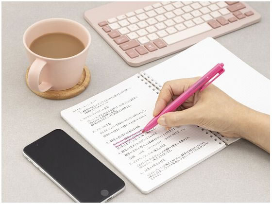 ゼブラ ノック式蛍光ペン クリックブライト 紫 WKS30-PU 通販