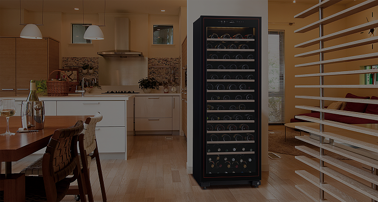 CASUAL+ カジュアルプラス FJC-310GS(BK) | ワインセラーのフォル