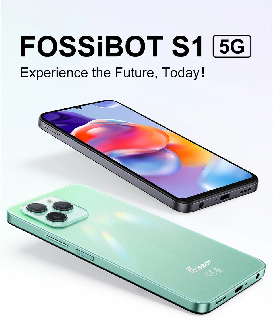 FOSSiBOT S1 5G 24GB+128GB 6.745-Inch 50MP Cameras NFC Android 14 Smart