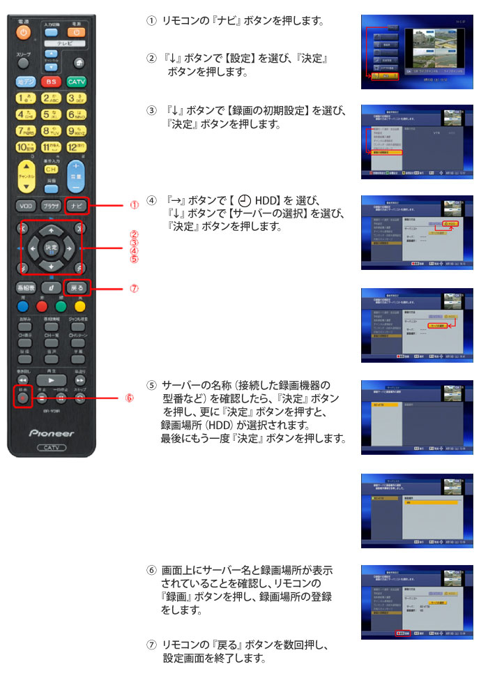 標準型STB（BD-V371）と一部の市販録画機器とのDLNA接続について